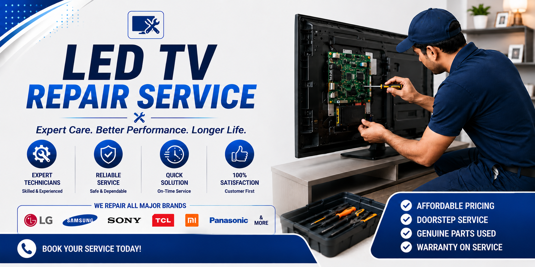 Super Cool Service Center Banner 1