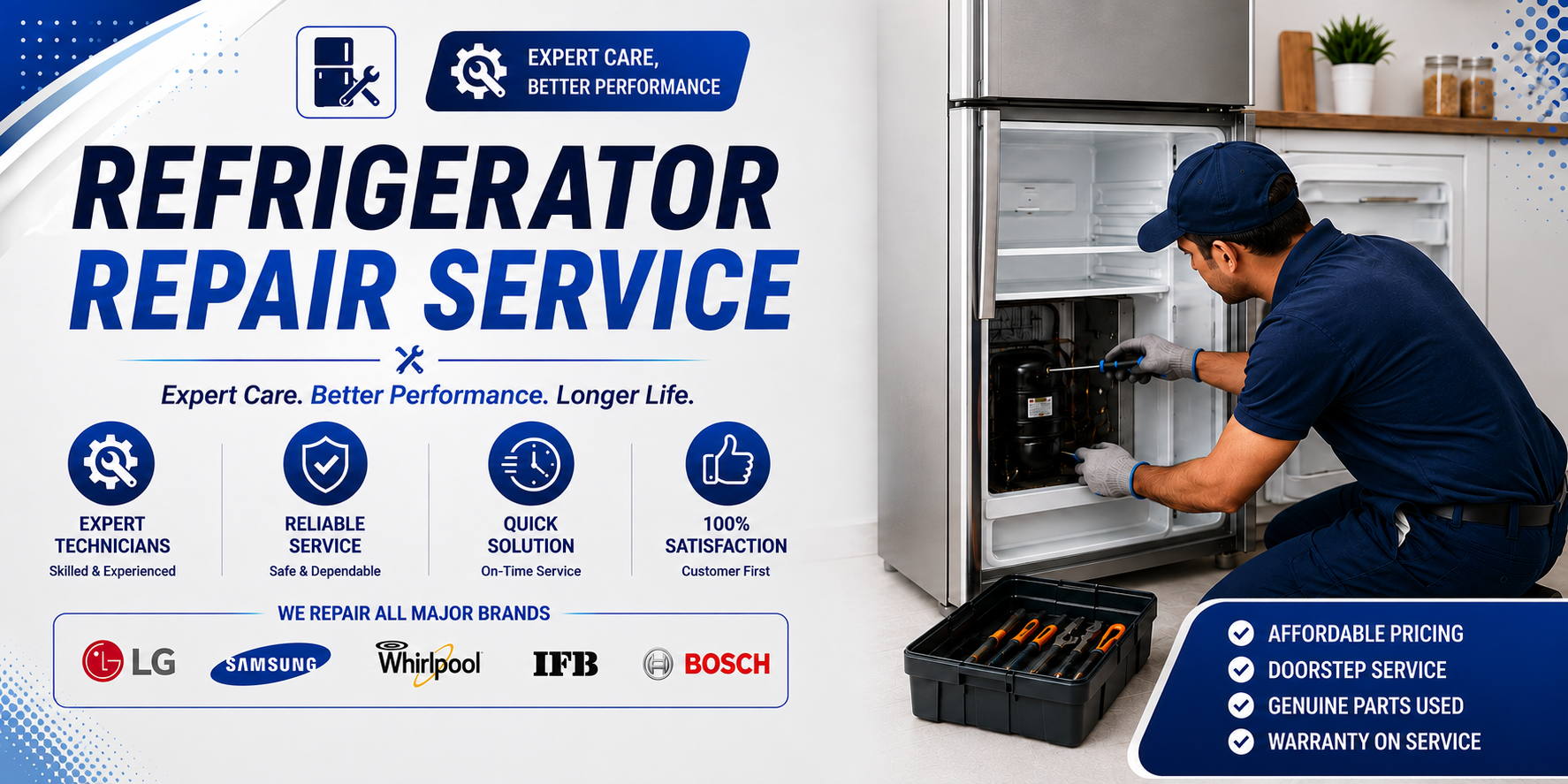 Super Cool Service Center Banner 1
